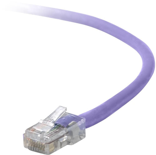 Belkin Cat5e, 15ft, 1 x RJ-45, 1 x RJ-45, Purple networking cable