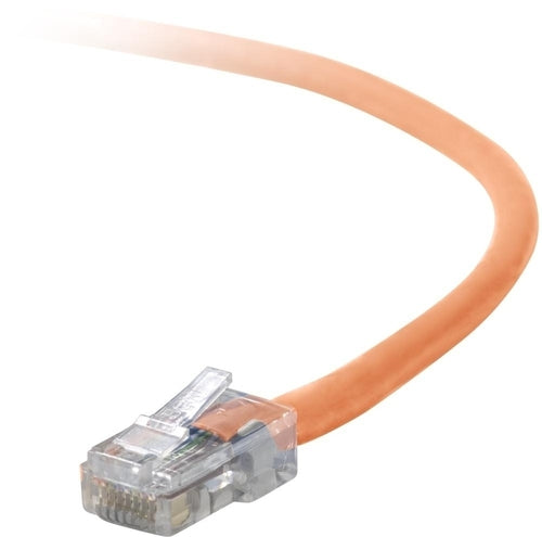 Belkin Cat5e, 15ft, 1 x RJ-45, 1 x RJ-45, Orange networking cable