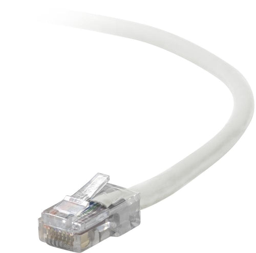 Belkin Cat5e, 7ft, 1 x RJ-45, 1 x RJ-45, White networking cable
