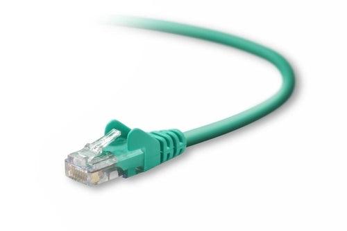 Belkin Cat5e Patch Cable, 10ft, 1 x RJ-45, 1 x RJ-45, Green networking cable