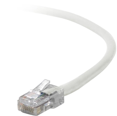 Belkin Cat5e, 1ft, 1 x RJ-45, 1 x RJ-45, White networking cable