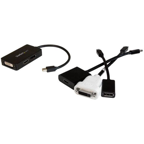 Mini DisplayPort to DisplayPort DVI HDMI Adapter 3-in-1 0.15m