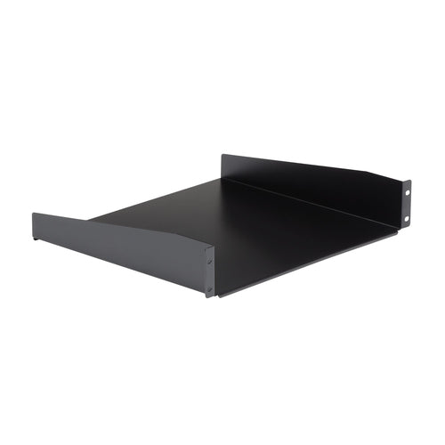 StarTech 2U Rack Shelf - Heavy Duty Steel - 44lb Capacity - Universal Cantilever Shelf