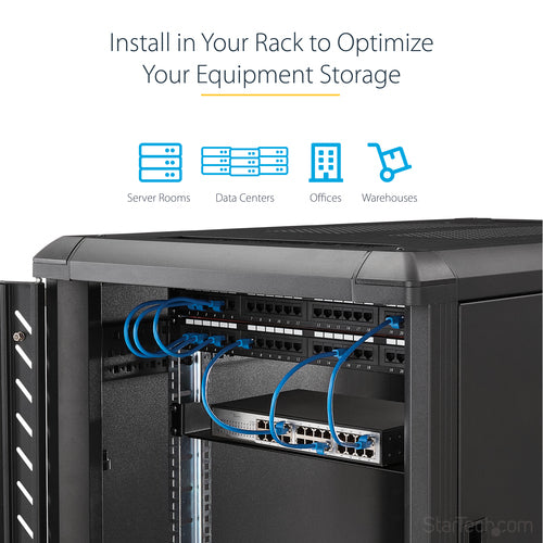 StarTech.com CABSHELF116 rack accessory