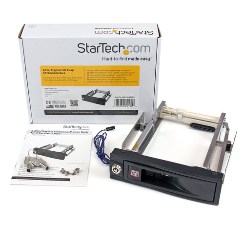 StarTech.com HSB100SATBK drive bay panel