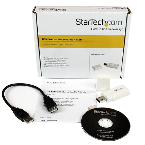 StarTech.com ICUSBAUDIO audio card