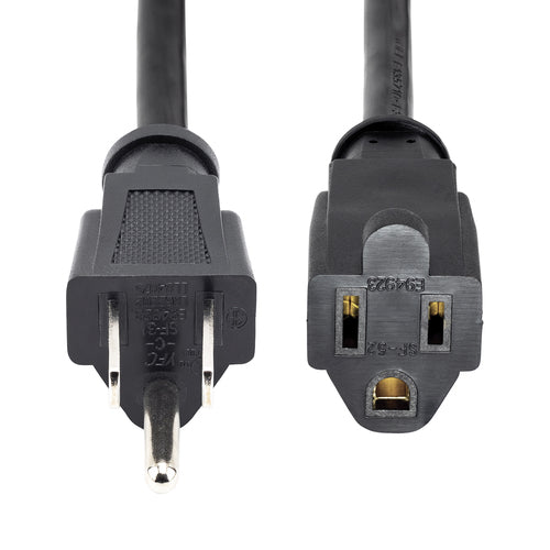 Power Extension Cord StarTech.com PAC101 1ft 13A 125V UL Listed