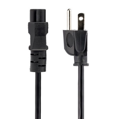 Laptop-Netzkabel 1,8m NEMA 5-15P auf C5 UL-gelistet 10A 125V