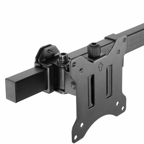 32 Inch Rocstor Steel Monitor Mount Grommet Clamp Black 9kg Capacity
