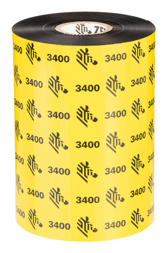 Zebra 3400 High Performance Wax-Resin thermal ribbon