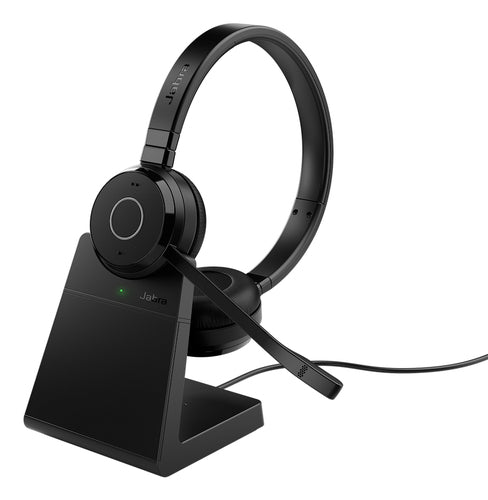 Jabra Evolve 65 TE Mono Headset Wired & Wireless for Office 20-20000 Hz