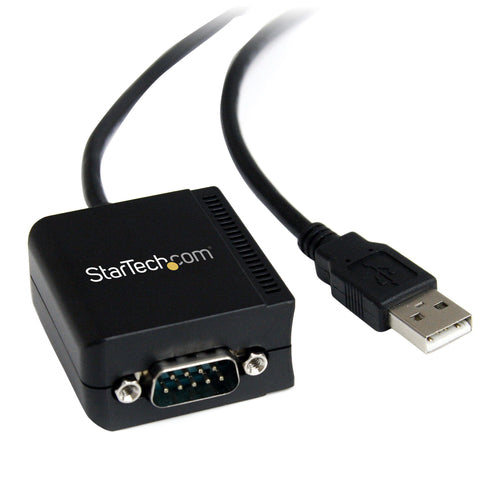 StarTech.com ICUSB2321FIS USB-zu-RS232-Adapterkabel – 2,5 m mit optischer Isolierung