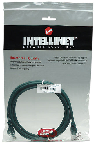 Cat5e Ethernet-Netzwerkkabel 7,5m RJ-45 vergoldet Knickschutz Grün