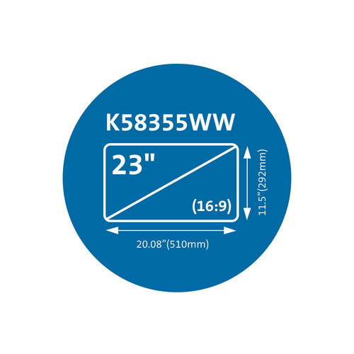 Display Privacy Filter Kensington K58355WW 23-Inch Magnetic Anti-Glare Frameless