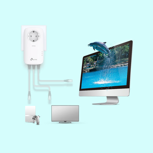 TP-Link TL-PA8033P KIT PowerLine network adapter