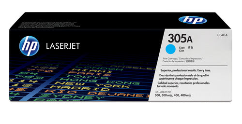 HP 305A Cyan Original LaserJet toner cartridge
