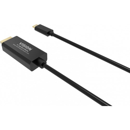 Vision TC 2MUSBCDP8K/BL DisplayPort cable