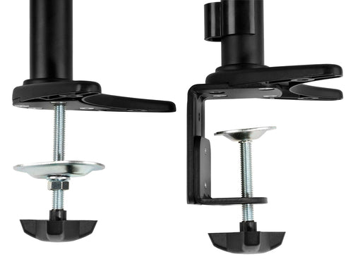 Peerless LCT100S Monitorständer – Höhenverstellbar, Unterstützt 38-Zoll-Monitore, Schwarz