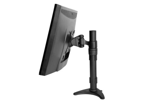 Peerless LCT100S Monitorständer – Höhenverstellbar, Unterstützt 38-Zoll-Monitore, Schwarz