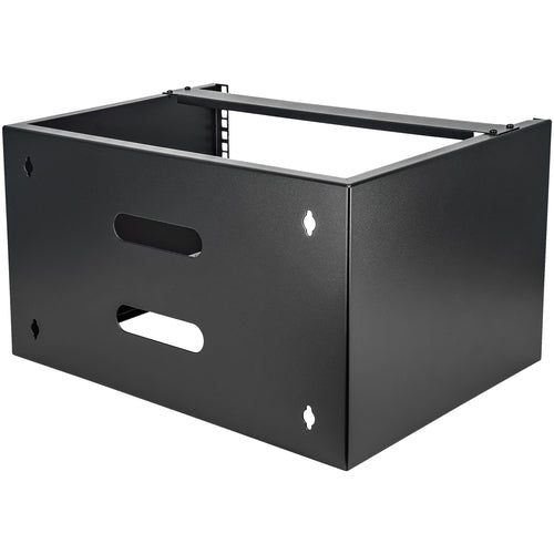 Wall Mount Rack StarTech.com WALLMOUNT6 6U 14-Inch Depth 44lbs Capacity Black