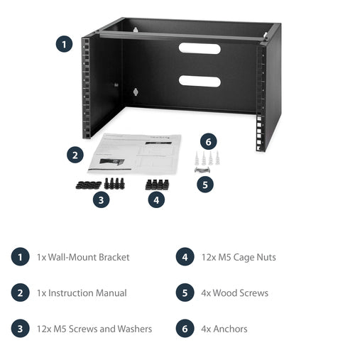 StarTech.com WALLMOUNT6 rack cabinet