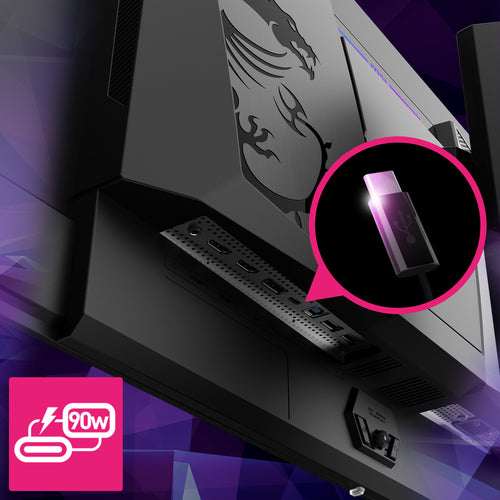 MSI MPG 321URXDE QD-OLED computer monitor