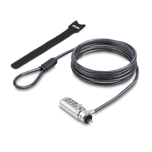 Laptop Security Cable Lock 5ft Anti-Theft Steel Combo Lock