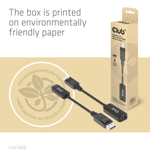 CLUB3D CAC-1088 video cable adapter