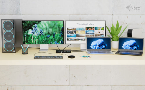 i-tec C31KVMDOCKPDPRO laptop dock/port replicator