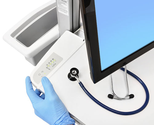 Ergotron StyleView EMR Cart with LCD Pivot, LiFe Powered, EU