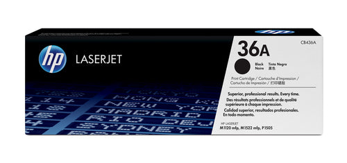 HP 36A Black Original LaserJet toner cartridge