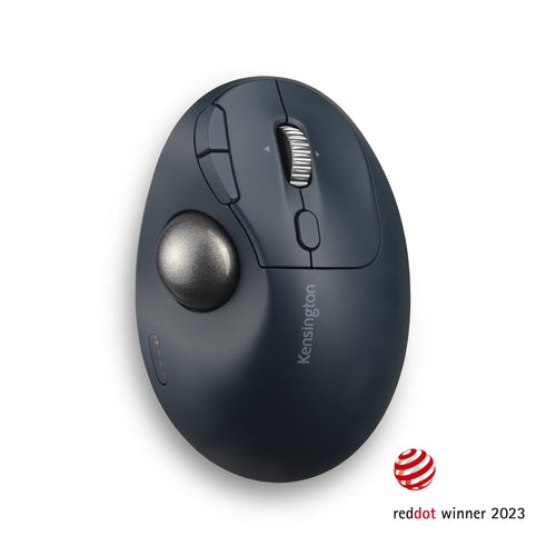Trackball Mouse Kensington Pro Fit Ergo TB550 Ergonomic Wireless 1600 DPI