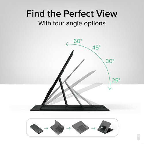Plugable Technologies PT-STANDX Verstellbarer Laptop-Ständer – Ergonomischer Halter für Laptops & Tablets