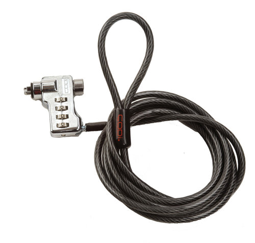 Cable Lock 1.8m Combination Lock Steel Chrome