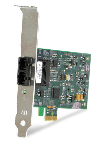 Allied Telesis 100FX Desktop PCI-e Fiber Network Adapter Card w/PCI Express, Federal & Government