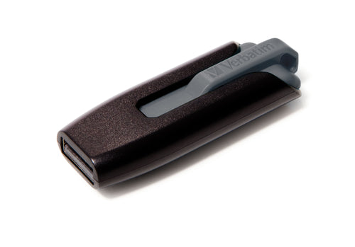 USB 3.0 Verbatim V3 Flash-Laufwerk 64 GB Schwarz ohne Kappe