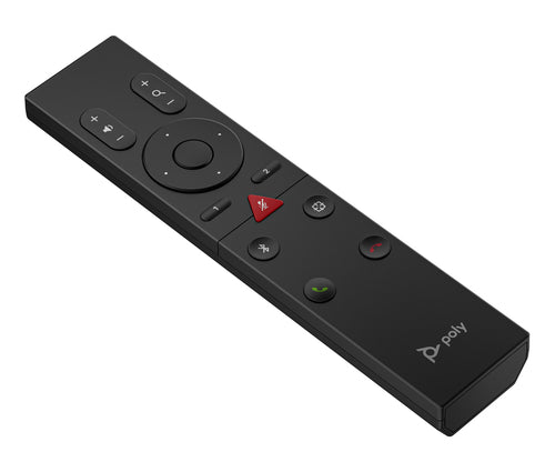 HP Poly Studio R30 Bluetooth-Fernbedienung – Schwarz – USB-Konnektivität für Videokonferenzen
