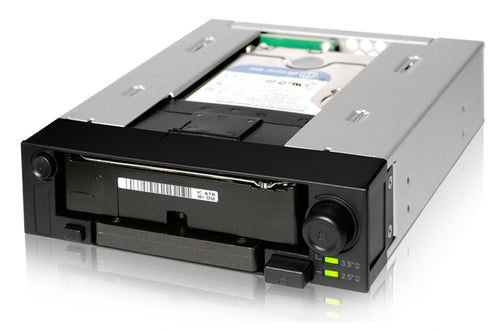 Icy Dock DuoSwap Black HDD Docking Station 6 Gbit/s 42mm 178.2mm