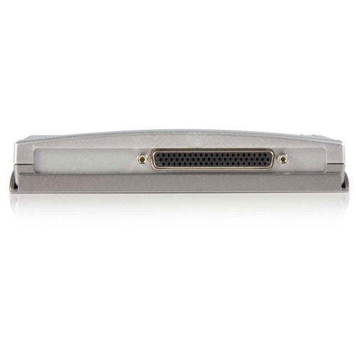 8-Port USB-auf-RS232-Seriell-DB9-Adapter-Hub, USB 2.0 Typ B, Silber