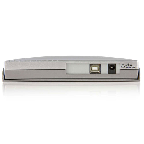 8-Port USB-auf-RS232-Seriell-DB9-Adapter-Hub, USB 2.0 Typ B, Silber
