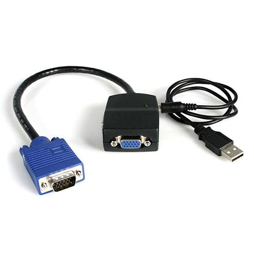 Video Splitter StarTech ST122LE 2 Port VGA Maximum Resolution 2048x1536