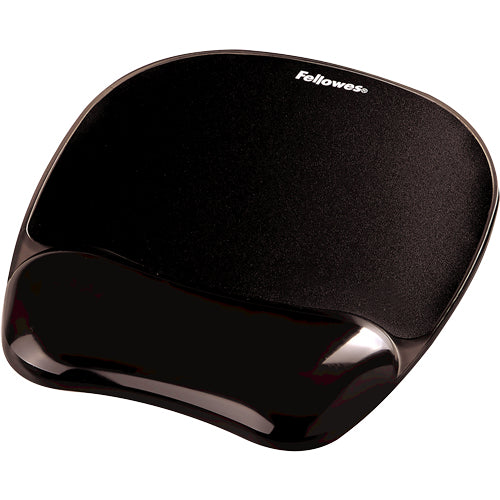 Fellowes Ergonomisches Gel-Mauspad mit Handgelenkauflage und rutschfester Unterseite für Computer und Laptop