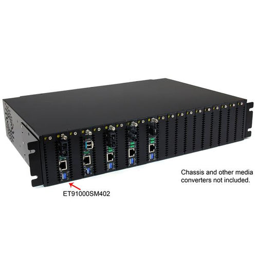StarTech.com ET91000SM402 network media converter
