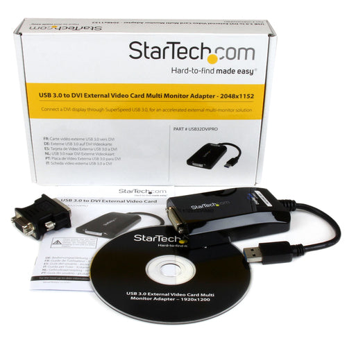 StarTech.com USB32DVIPRO USB graphics adapter