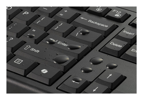 Kensington KM270 EQ Kabelloses Tastatur-Maus-Set – Schwarz – Bluetooth & RF – Wiederaufladbar