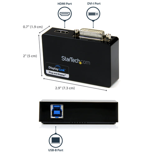 StarTech.com USB32HDDVII USB graphics adapter