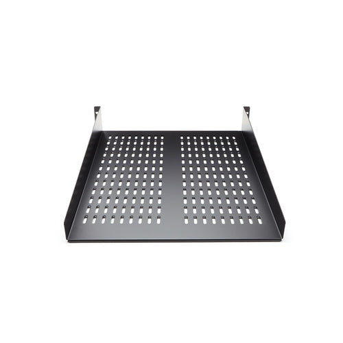 StarTech.com 2HE Lüftungsfachboden – 55,9 cm tiefe, robuste Stahlablage