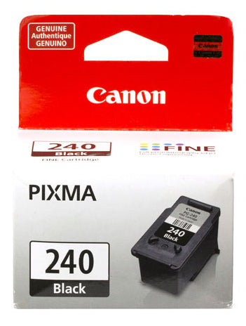 Canon PG-240 Schwarze Tintenpatrone – auf Pigmentbasis – 1 Stk. – Druckerzubehör