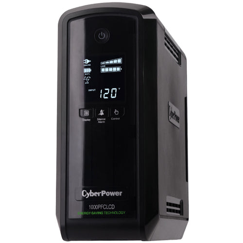CyberPower CP1000PFCLCDTAA uninterruptible power supply (UPS)