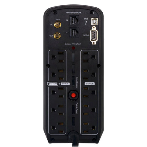 CyberPower CP1000PFCLCDTAA uninterruptible power supply (UPS)